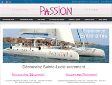 Tablet Screenshot of excursions-passion.com